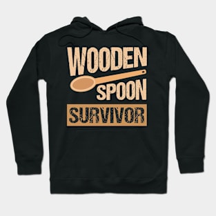 Vintage Wooden Spoon Survivor Hoodie